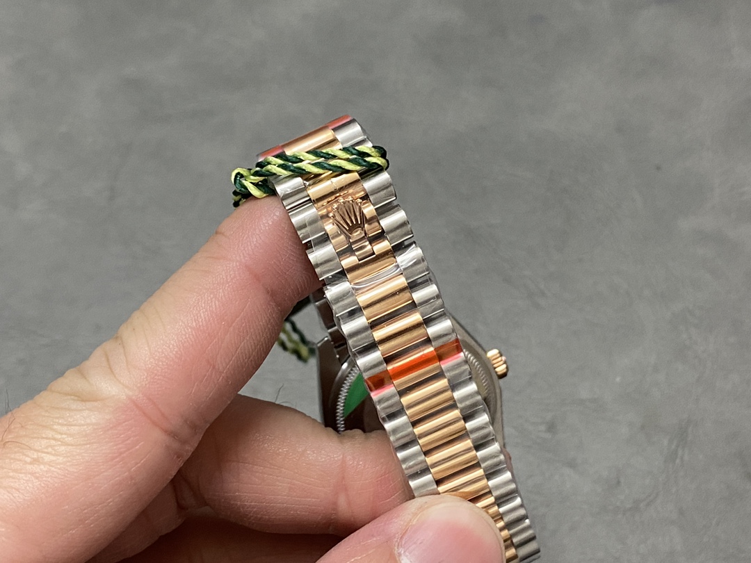 Rolex Datejust 36 Everose Gold Grey Dial Jubilee m126201 0013