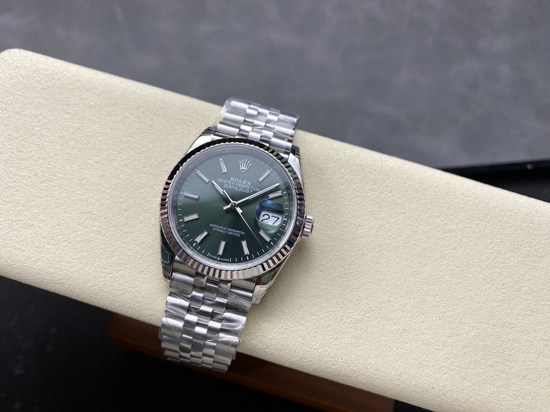 Rolex Datejust 126234 Stainless Steel Mint Green Dial 36MM Unisex Replica Watch
