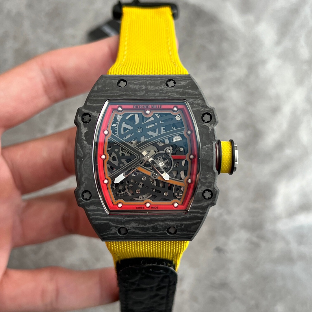 Richard Mille RM 67-02 Automatic Sebastian Ogier Black Yellow