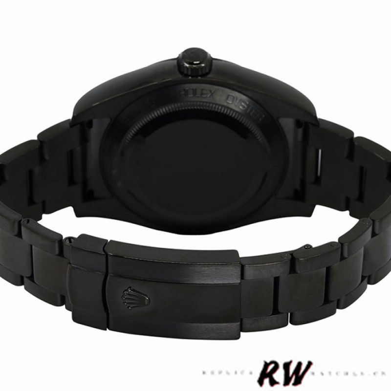 Rolex Milgauss 116400GV Green Crystal Stainless Steel/PVD Black Dial 40MM Mens Replica Watch