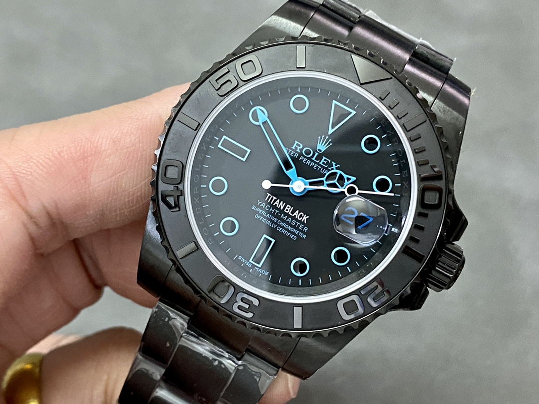 Rolex Yacht Master Steel Limited Edition 40mm 126622-0002 Black Venom Luxury Rebel