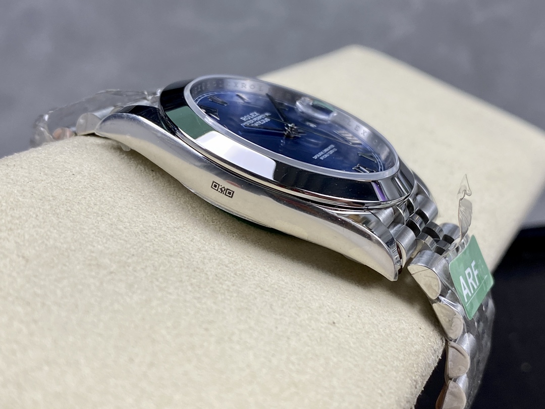 Rolex Datejust 41 Stainless Steel Blue Roman Dial Jubilee Bracelet M126300 0018 Men's Watch