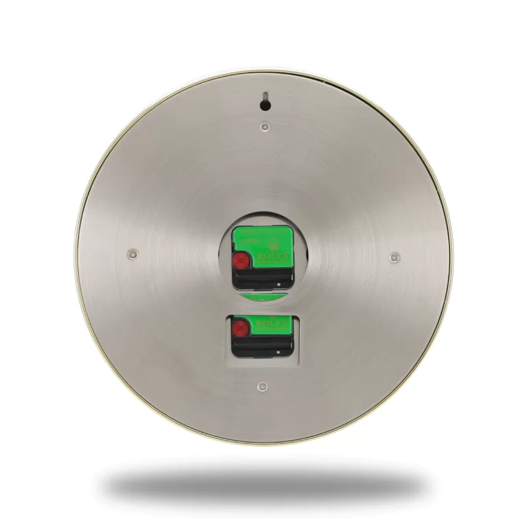 Rolex Yacht Master ll Silver & Blue Wall Clock