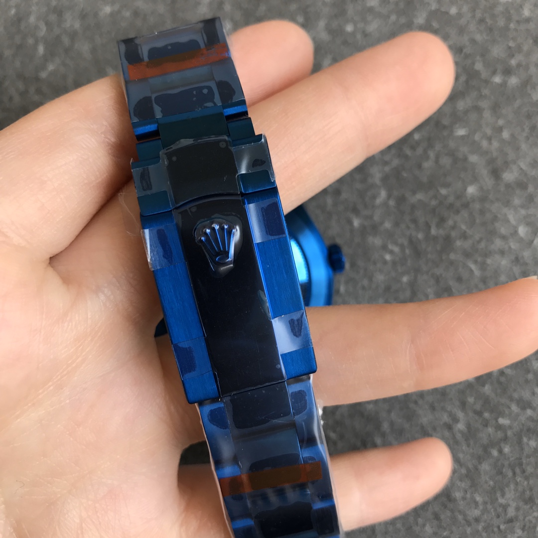 Rolex DiW Sky Dweller 326934 BLUE DLC 40MM Men's Watch