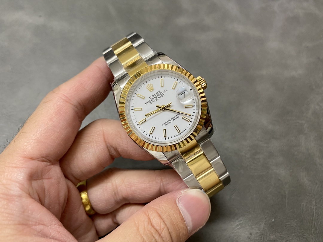 Rolex Datejust 126233 0020 White Index Dial 36MM Unisex Replica Watch