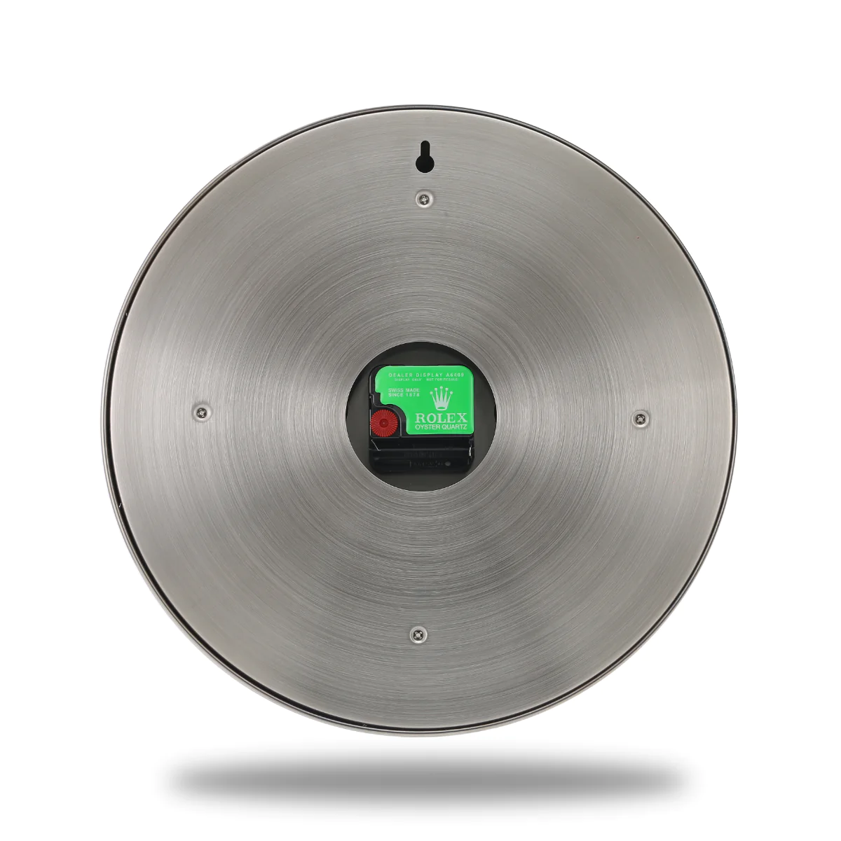 Rolex Daytona Silver Wall Clock