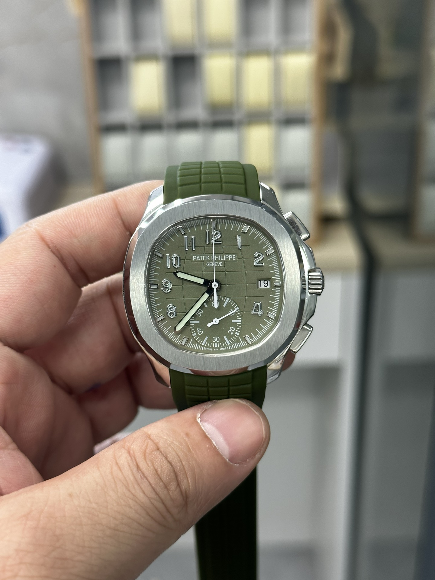 Replica Patek Philippe Aquanaut 5968A 010 42mm Mens Watch