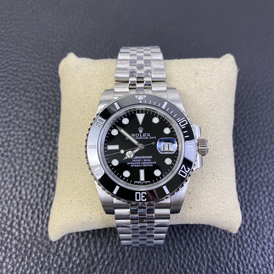 Rolex Submariner 116610 Jubilee Bracelet 40mm Black Dial Men's Diver