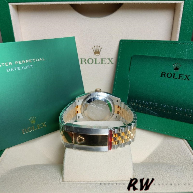 Rolex Datejust Two-Tone Steel Yellow Gold Fluted Bezel m126233 0035 36mm Unisex Replica Watch