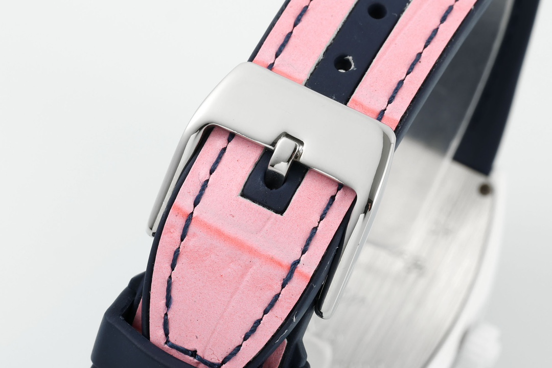 Franck Muller Women's Yacht Pink Leather Strap