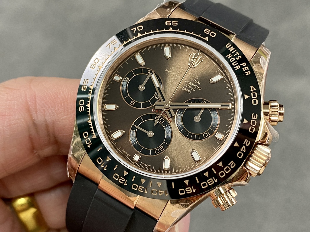 Rolex Daytona Everose Rubber 116515 Chocolate