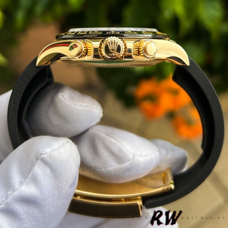 Rolex Daytona 116518LN Black Diamond Dial 40mm Mens Replica Watch