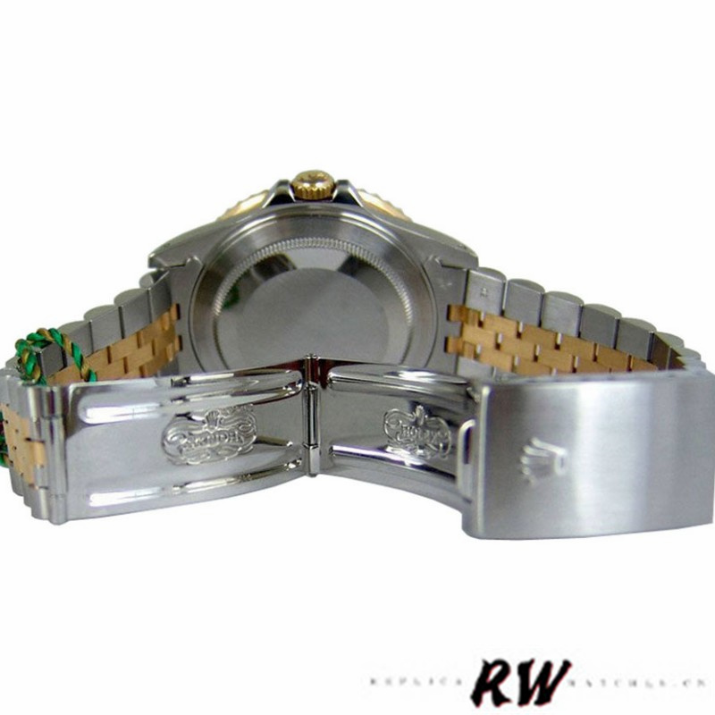 Rolex GMT-Master II 16713LN Oystersteel Yellow Gold Black Dial 40MM Mens Replica Watch