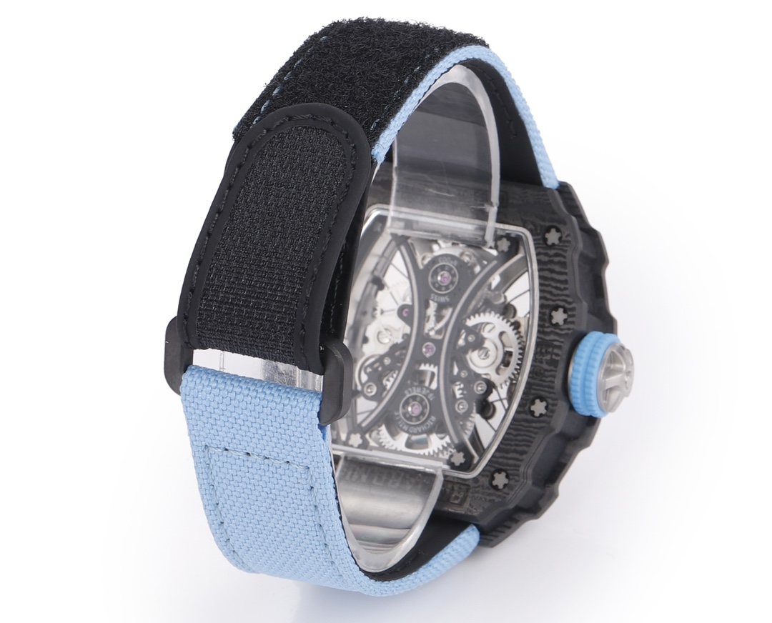 Richard Mille RM 53-01 Tourbillon Pablo Mac Donough Blue Fabric Strap