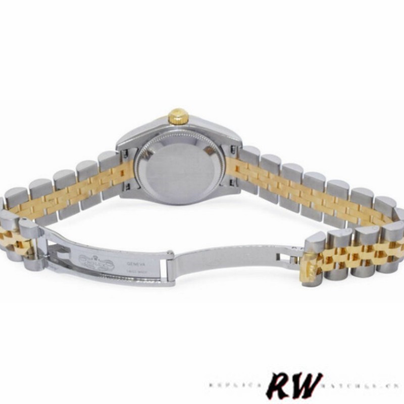 Rolex Datejust 179173 Jubilee Champagne Diamond Dial Fluted Bezel 26MM Lady Replica Watch