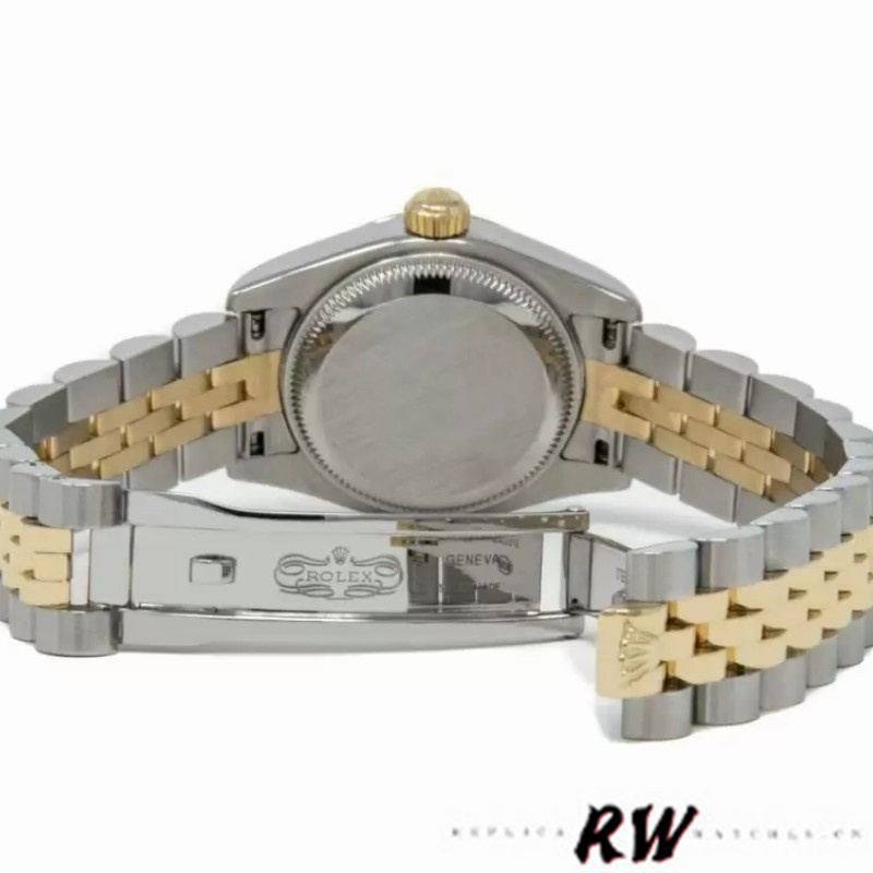 Rolex Datejust 179173 Jubilee Crystal Grey and Champagne Dial 26MM Lady Replica Watch