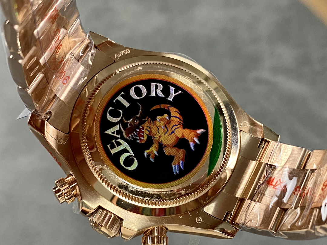 Rolex Cosmograph Daytona 126505 0003 Oyster Bracelet Rose Champagne Dial 40mm Mens Replica Watch