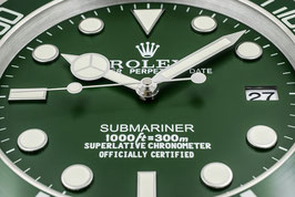 Rolex Submariner Green Wall Clock