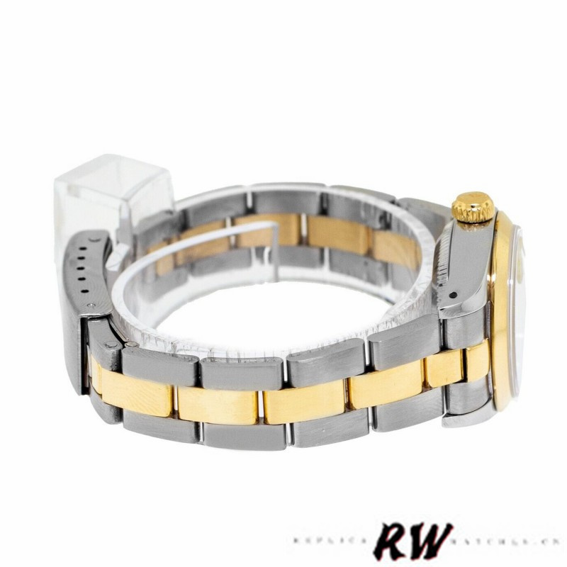 Rolex Datejust 179163 White Arabic Dial Domed Dezel 26MM Lady Replica Watch