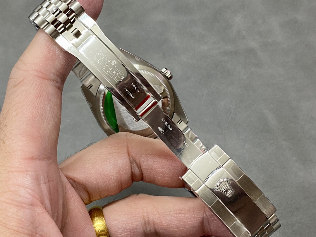 Rolex Datejust m126200 0017 Grey Wimbledon dial Stainless Steel 36MM Unisex Replica Watch