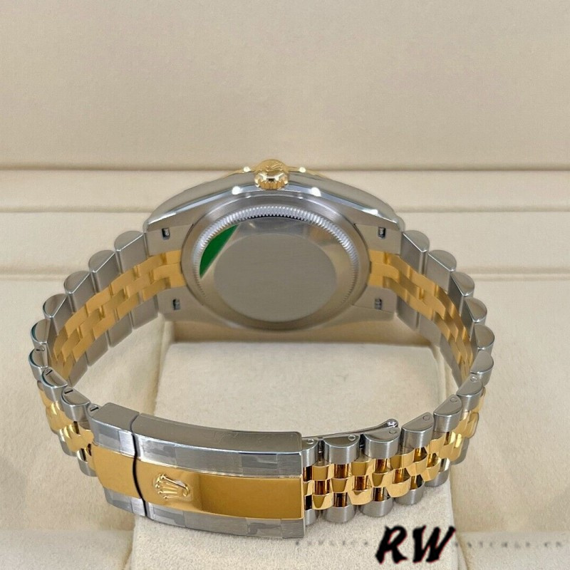 Rolex Datejust 126233 Golden Palm Motif Dial Fluted Bezel 36MM Unisex Replica Watch