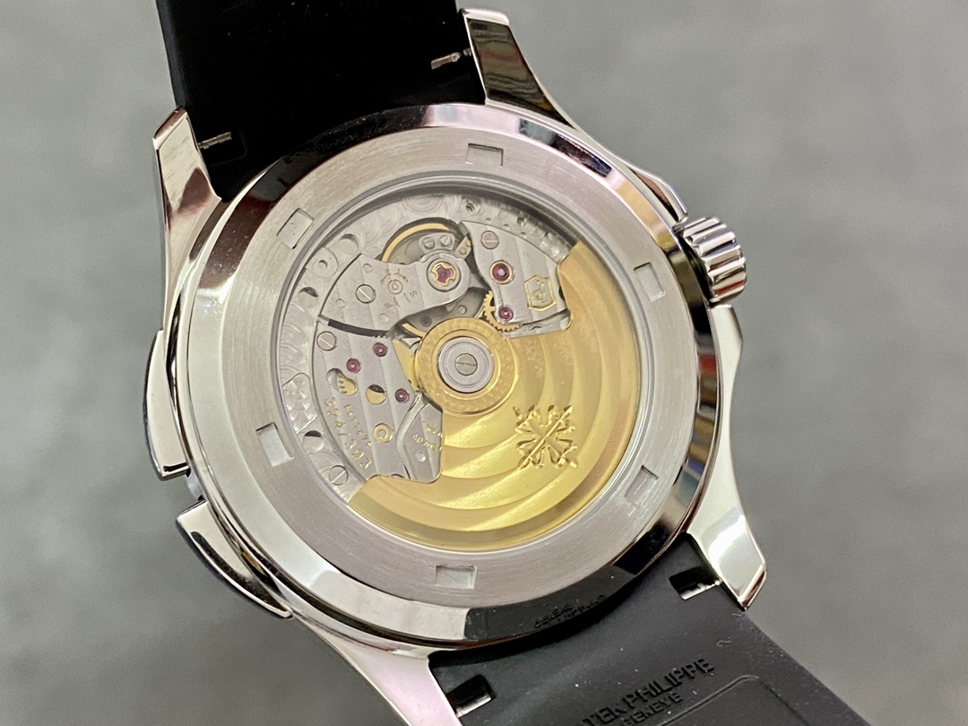 Replica Patek Philippe Aquanaut 5164A 001 Stainless Steel Dual Time 40mm Mens Watch