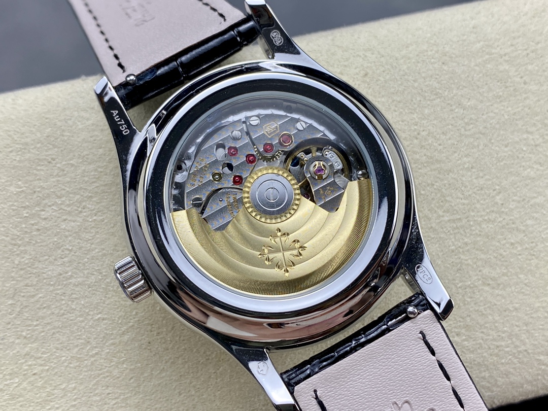 Replica Patek Philippe Complications Annual Calendar White Gold 5205G 013 40mm Mens Watch