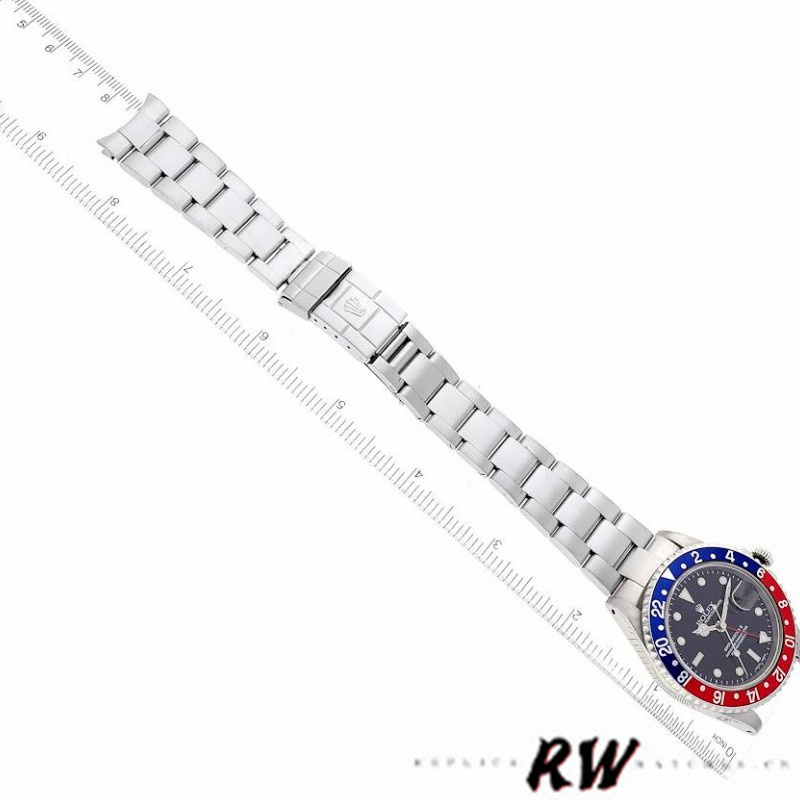 Rolex GMT-Master II 16710 Black Dial Blue Red Pepsi Bezel 40MM Mens Replica Watch