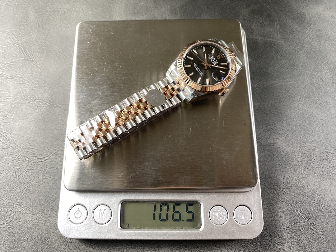 Rolex Datejust 31 Two Tone Fluted Slate Jubilee 278271 0018