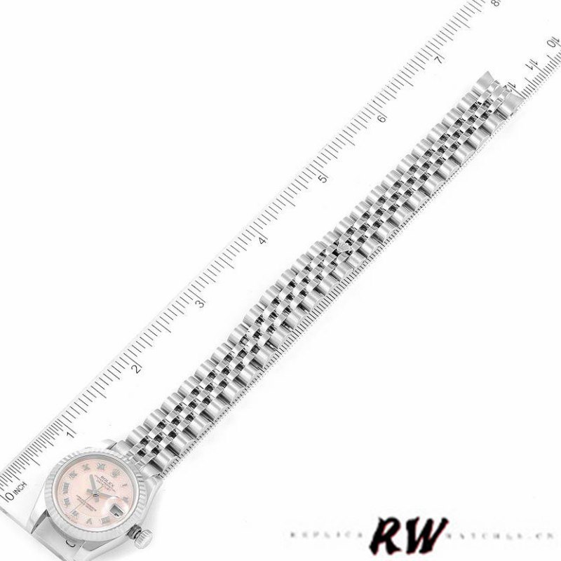 Rolex Datejust 179174 Decorated Mother Of Pearl Dial Fluted Bezel 26MM Lady Replica Watch
