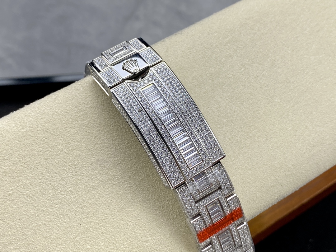 Rolex GMT Master AMG 126710BLRO 40mm With Dual Time & Sapphire Mirror Diamond Watch