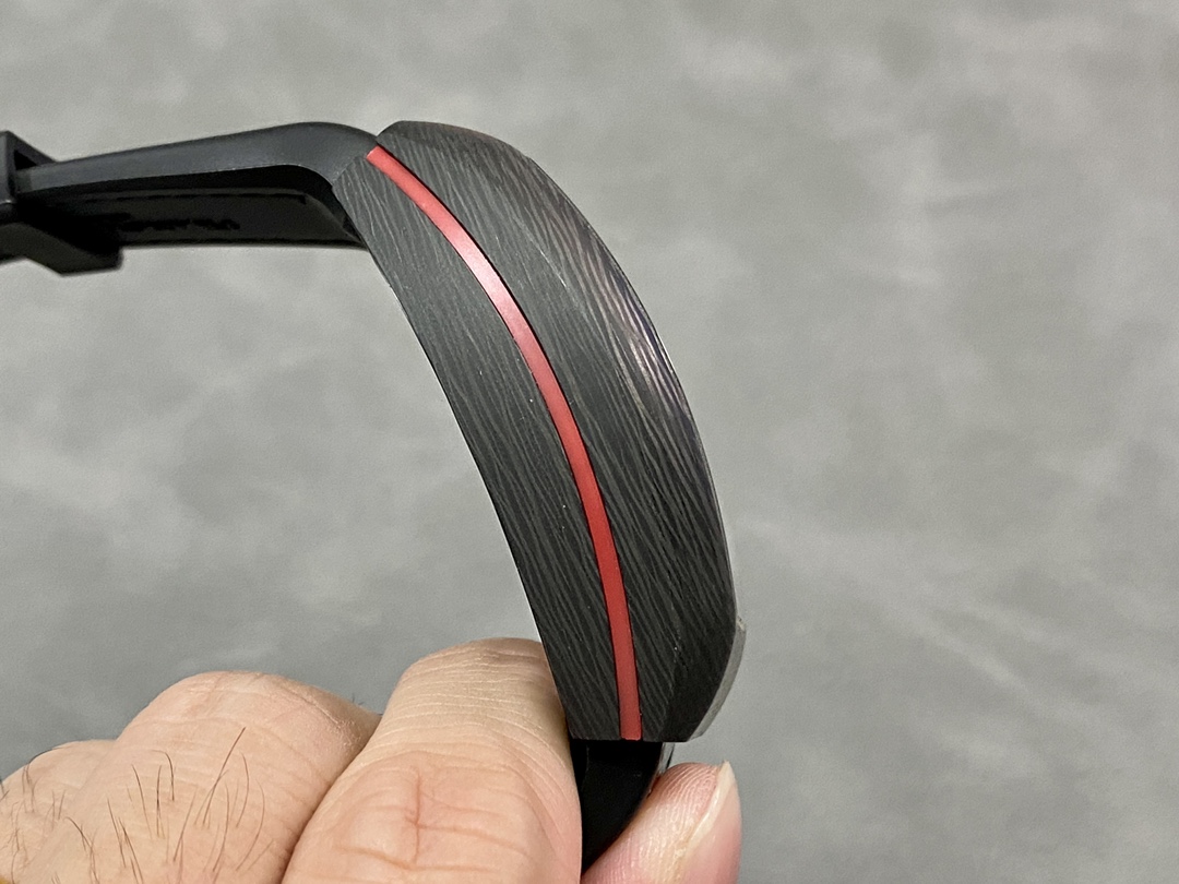 Franck Muller Skeleton V45 T SQT Black Strap 35.6mm×40.6mm