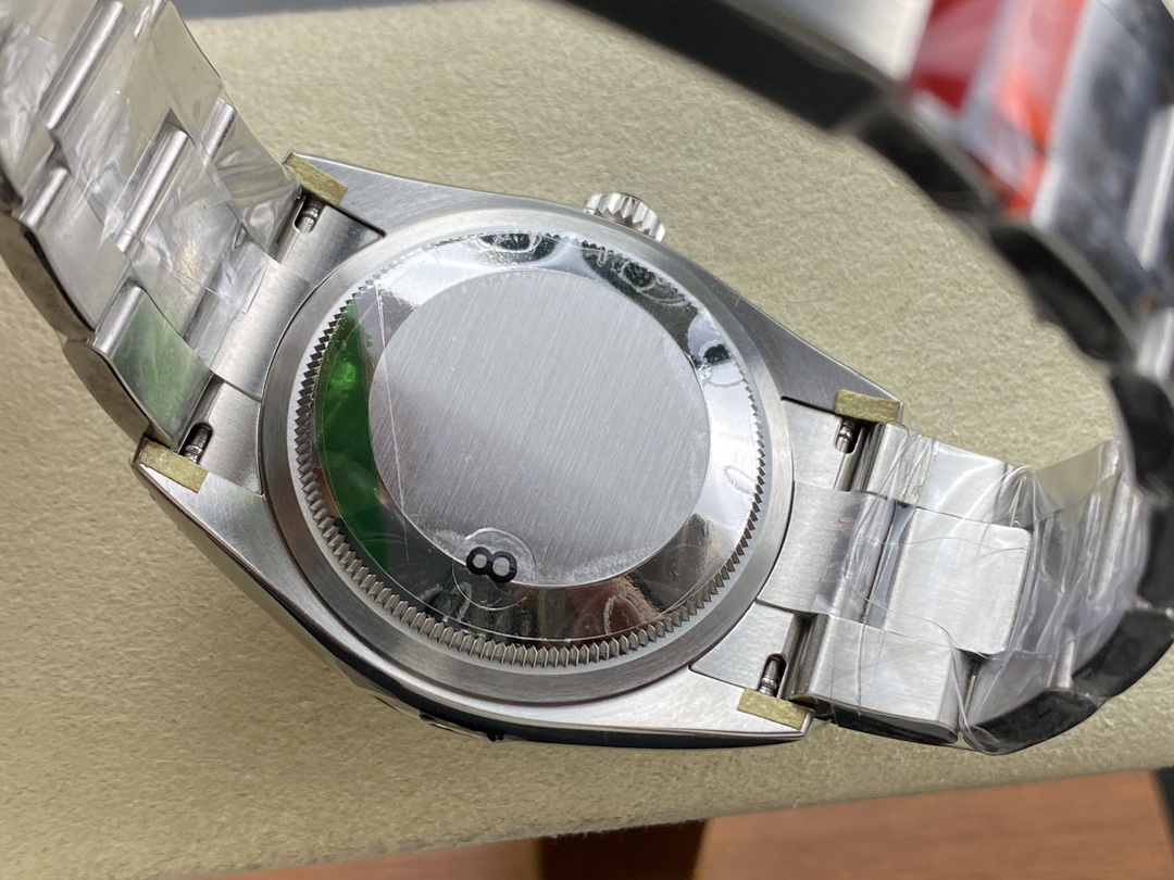 Rolex Oyster Perpetual Coral Red Dial Oyster Bracelet 126000 0007