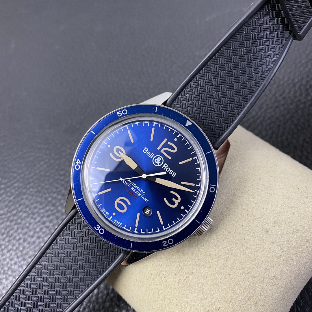 Bell & Ross INSTRUMENTS series BR123-BL-SISCA2