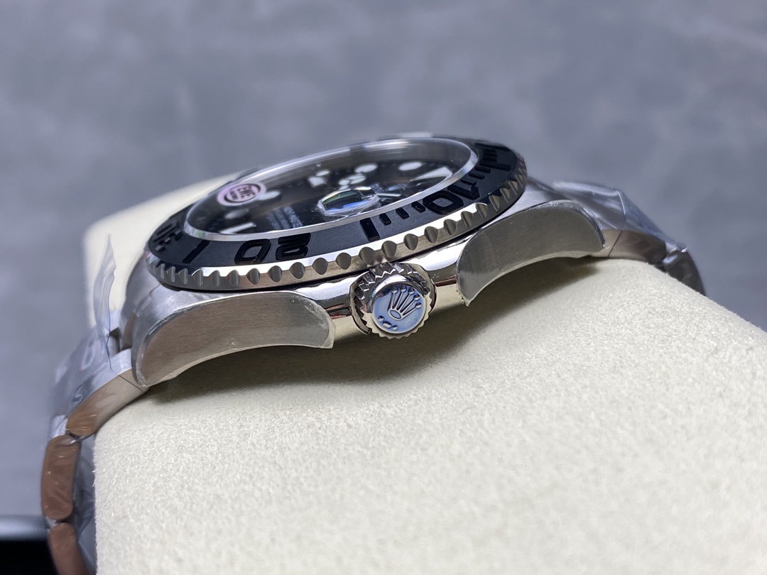 Rolex Yacht Master Black Dial Titanium 226627 0001 42mm Men's Watch