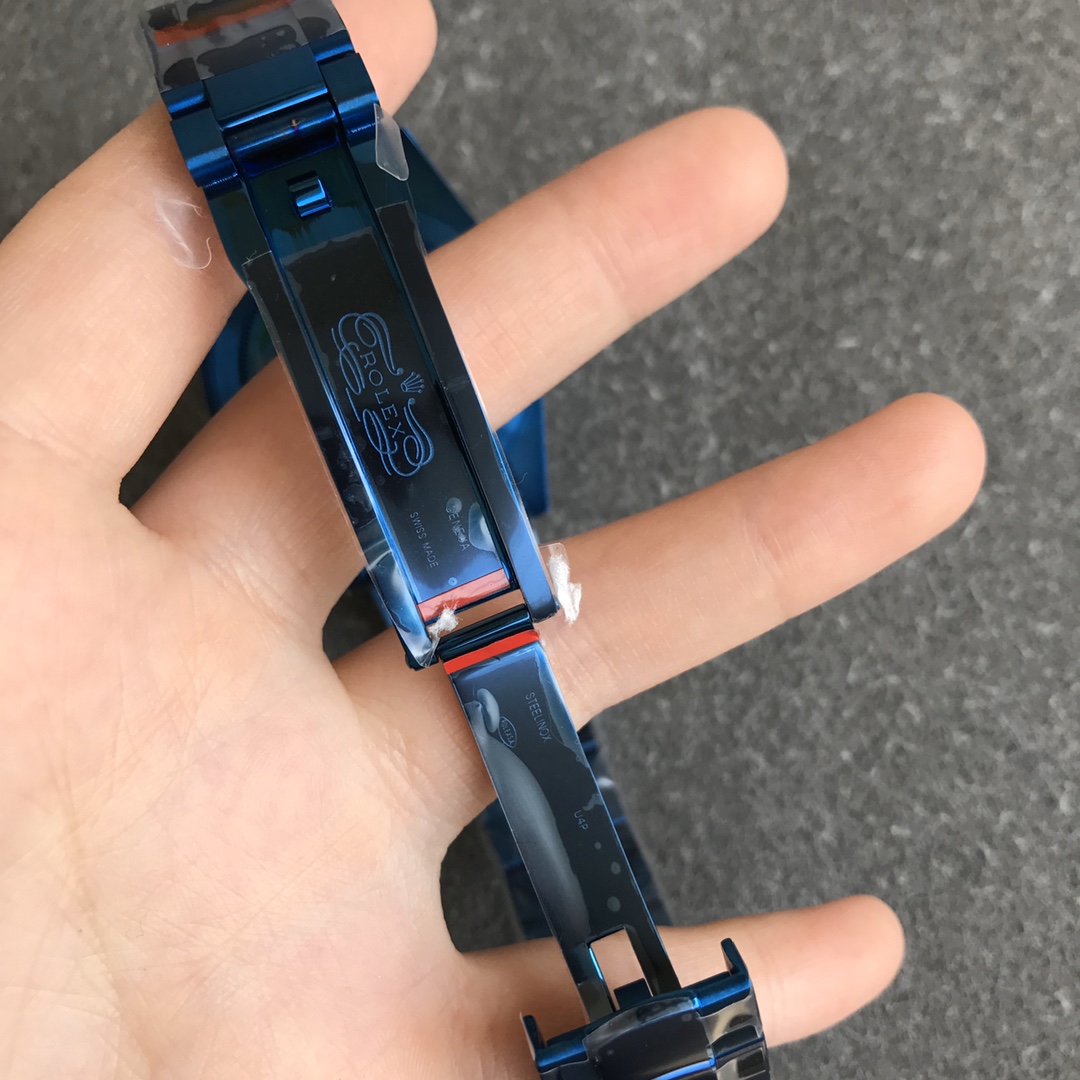 Rolex DiW Sky Dweller 326934 BLUE DLC 40MM Men's Watch