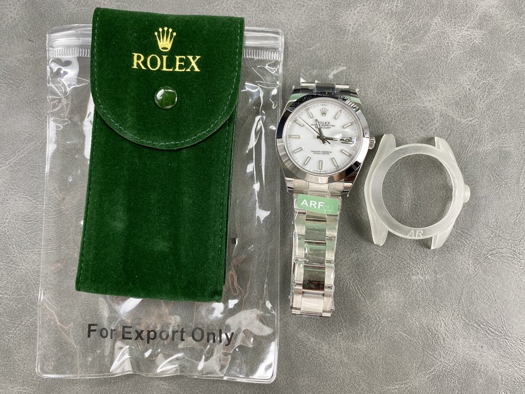 Rolex Datejust 41 Stainless Steel White Dial M126300 0005 Men's Watch
