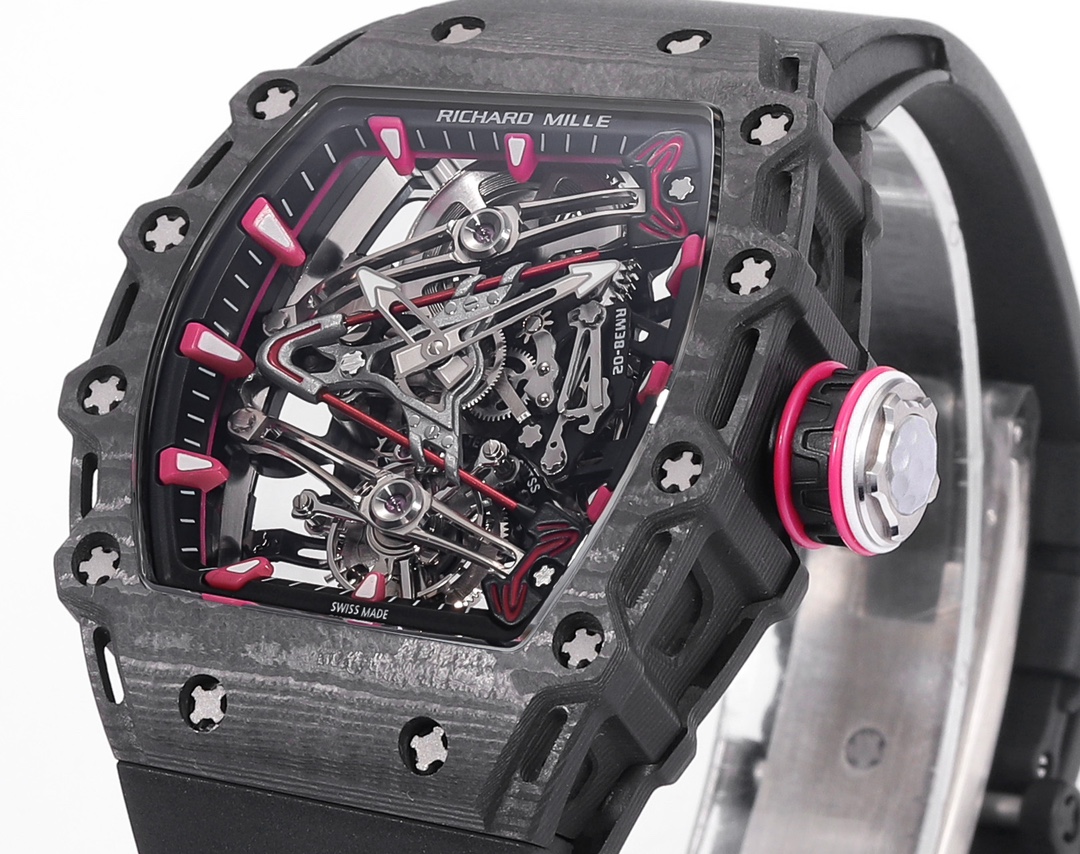 Richard Mille RM 38 02 Bubba Watson Tourbillon Rubber Strap