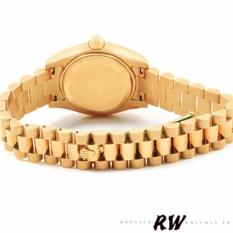 Rolex Datejust 179178 Mother of Pearl White Dial Dial Yellow Gold 26MM Lady Replica Watch