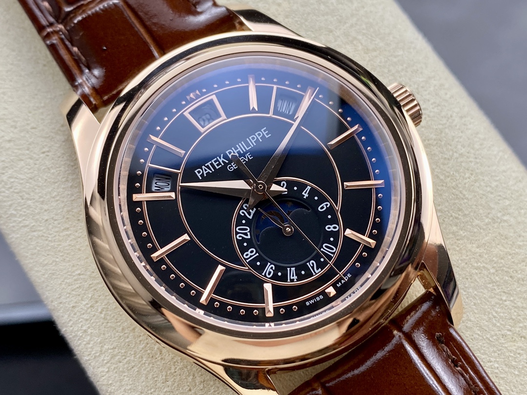 Replica Patek Philippe Complications Rose Gold 5205R 011 40mm Mens Watch