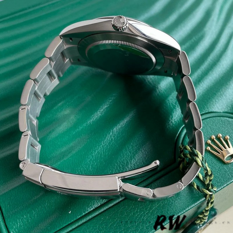 Rolex Day-Date 228239 White Roman Dial Fluted Bezel 40mm Mens Replica Watch