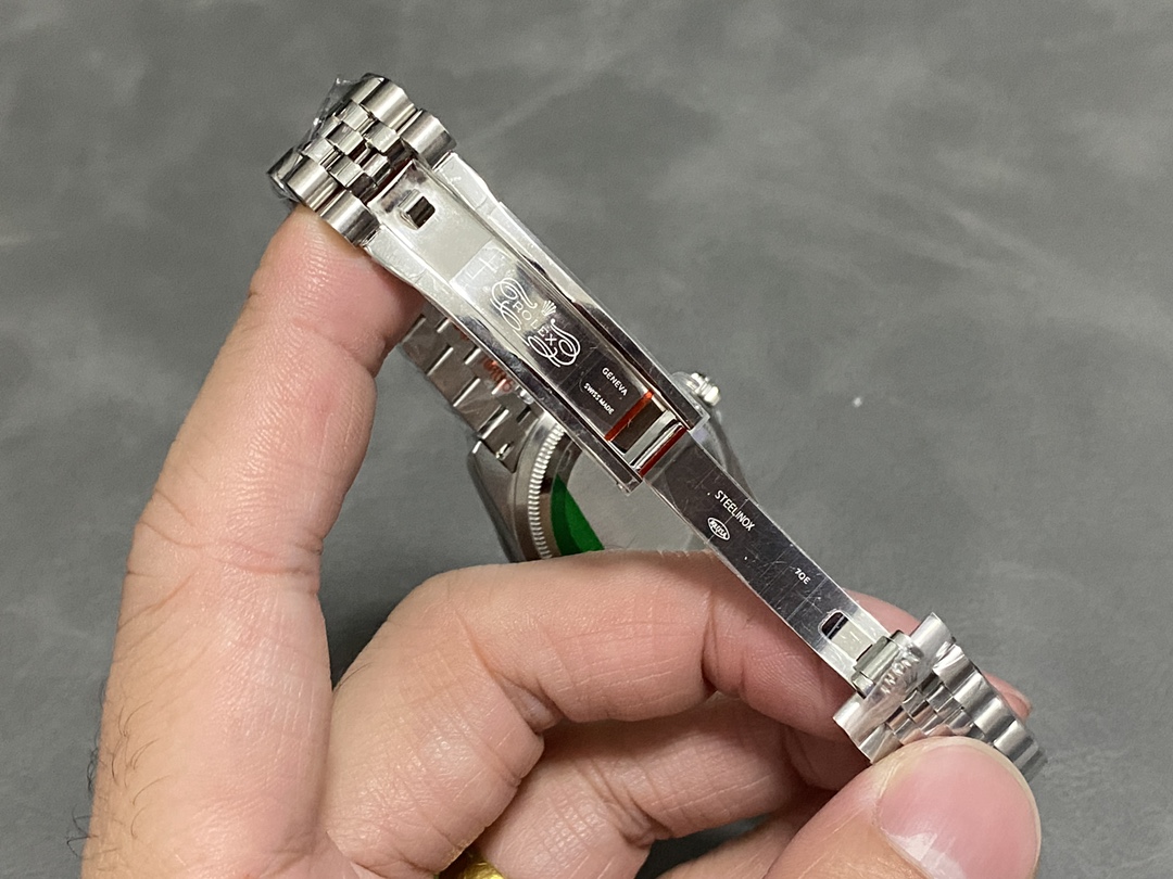 Rolex Datejust m178274 Black Diamond Dial Fluted Bezel 31MM Lady Replica Watch