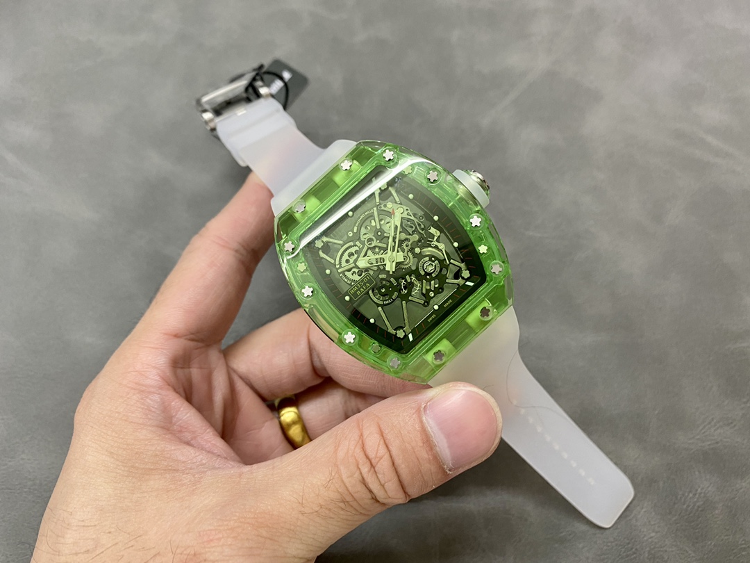 Richard Mille RM35-01 Transparent Tourbillon 1:1 Replica Watch