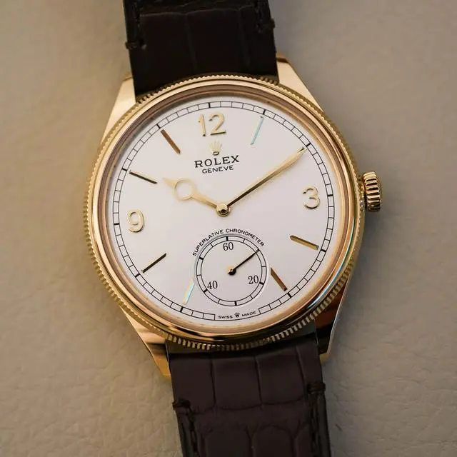 Rolex 1908 Yellow Gold 52508 0006 39 mm Replica Watch