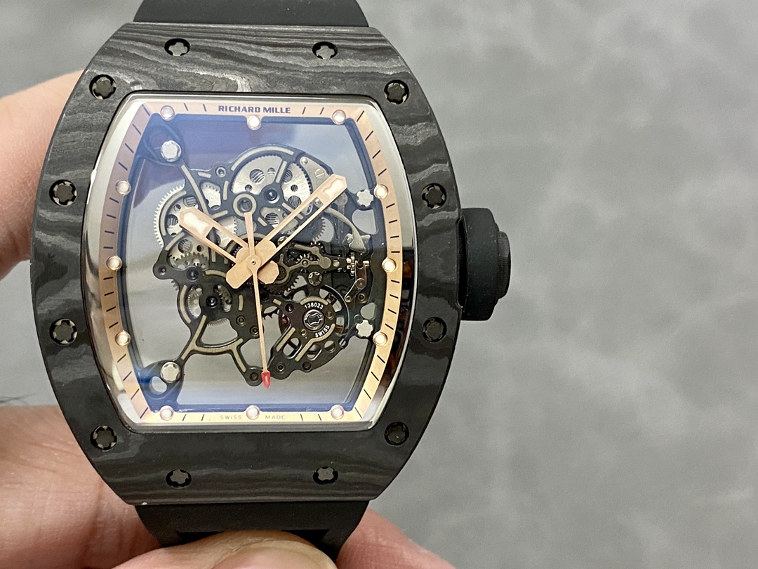 Richard Miller RM055 NTPT Carbon Fiber Black