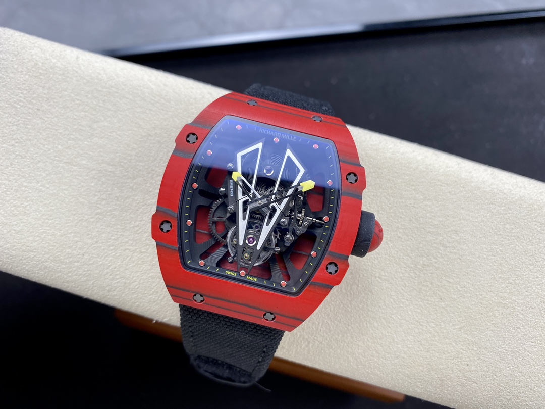 Richard Mille RM27-03 Tourbillon Rafael Nadal Red TPT Quartz Edition Red Carb