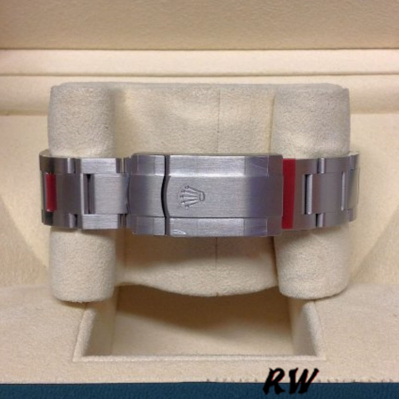 Rolex Oyster Perpetual Air-King 114200 Grape Red Index Dial 34mm Unisex Replica watch