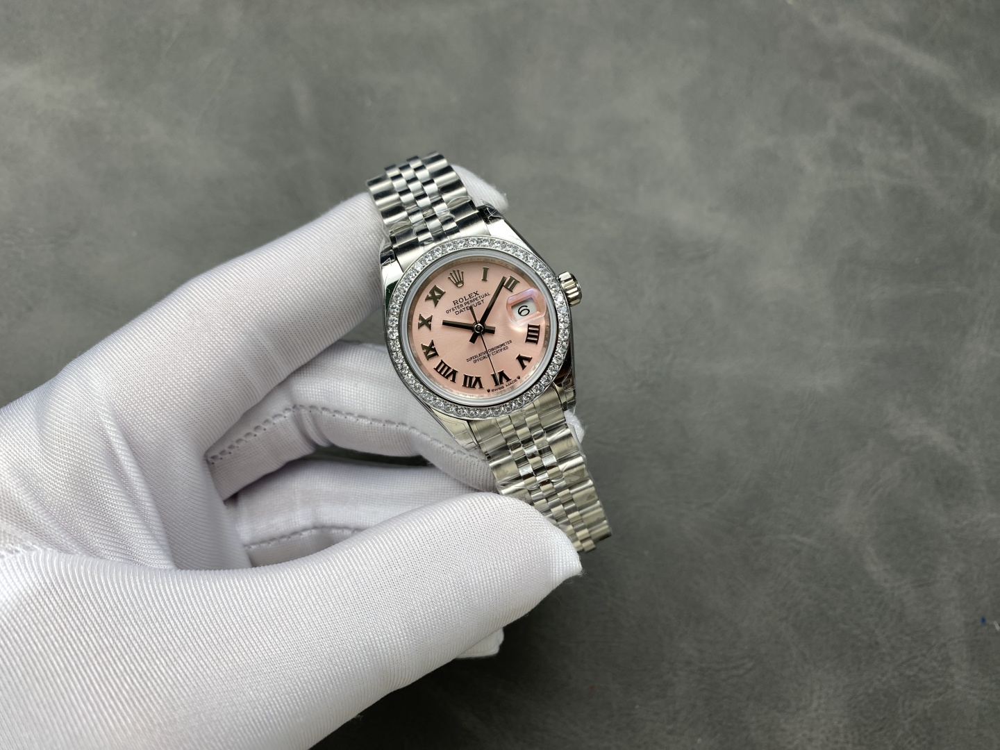 Rolex Datejust 28 Pink Roman Jubilee 279384RBR 0005 Women's Watch