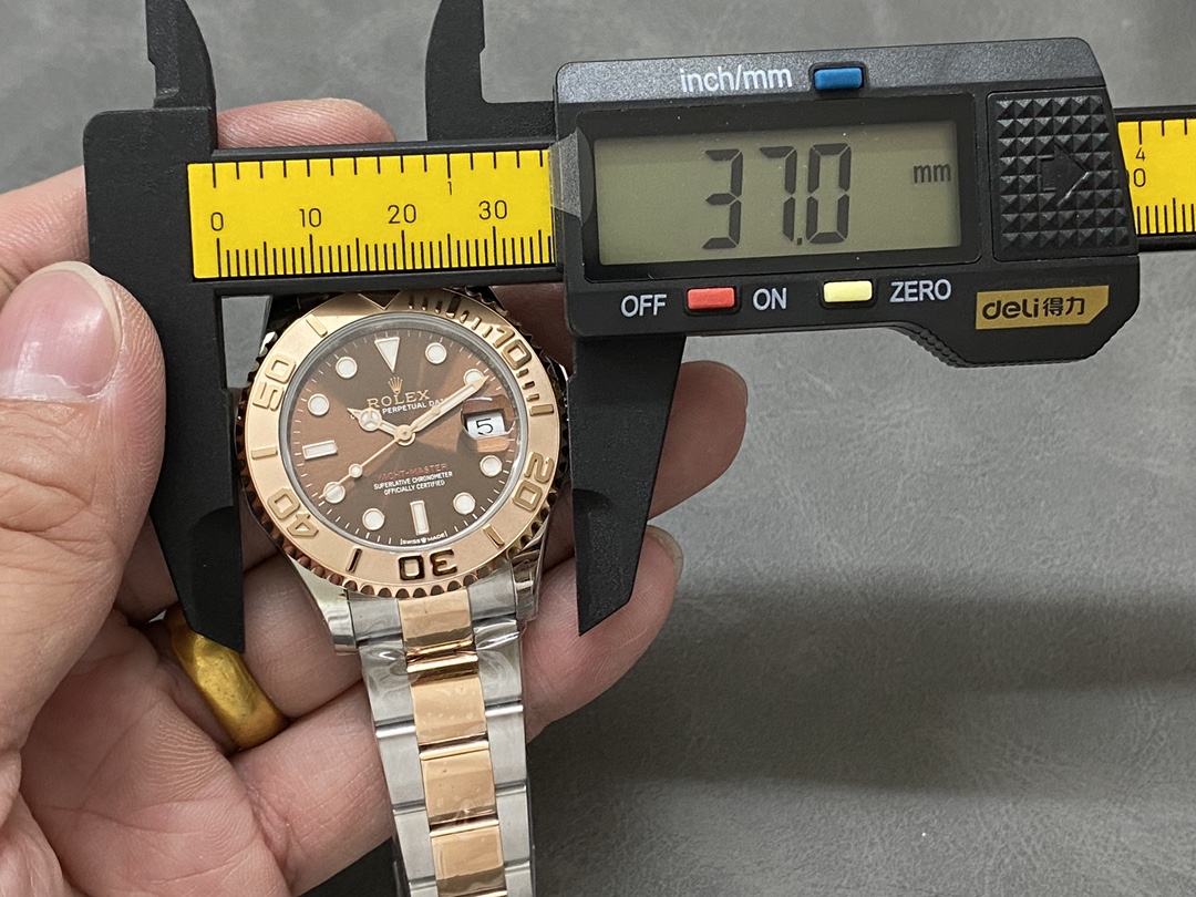 Rolex Yacht-Master 268621 Everose Bezel Chocolate Dial 37mm Unisex Replica Watch