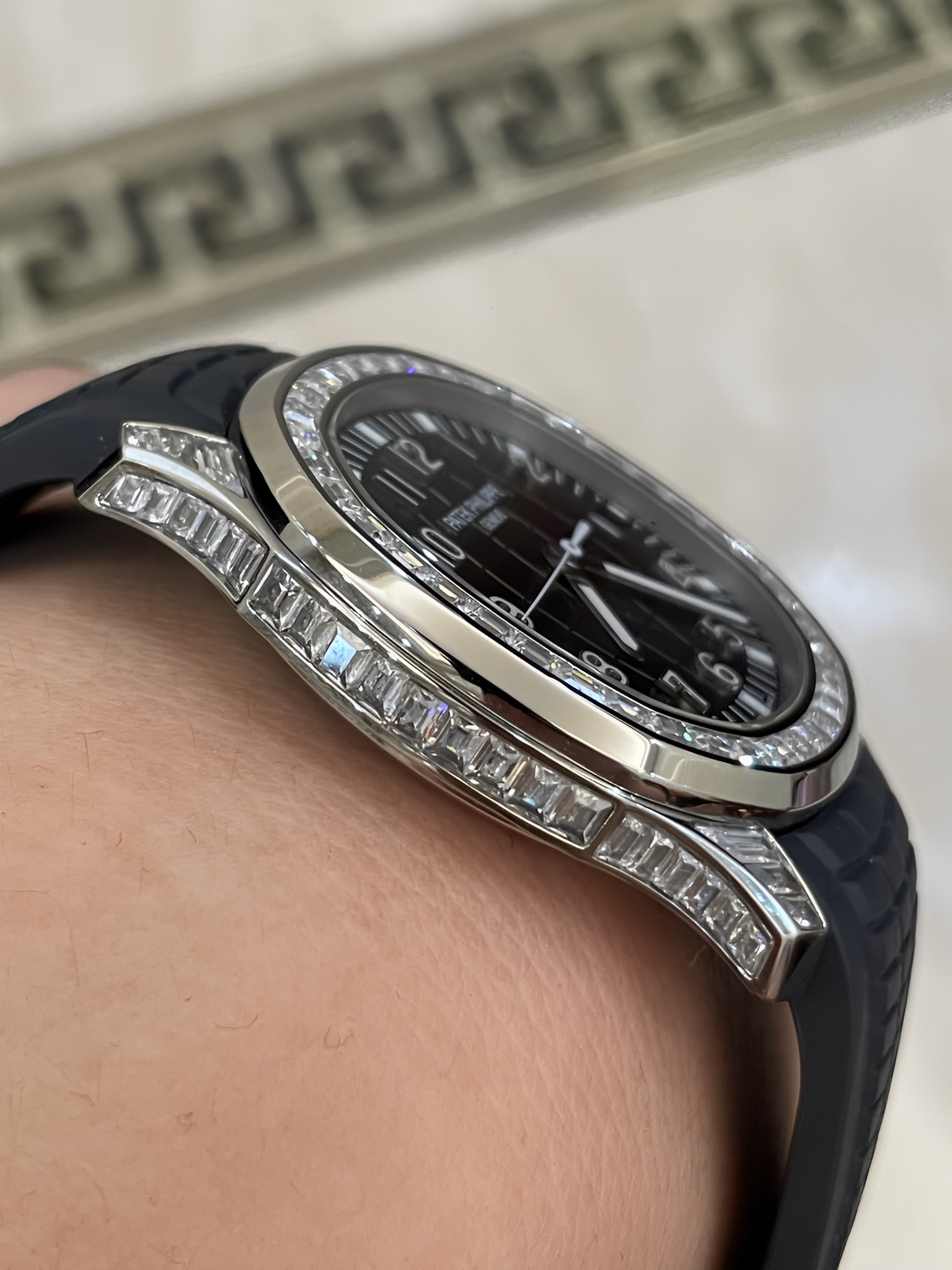 Patek Philippe Aquanaut 5167 300G 010 Black & Green & Brown 40mm